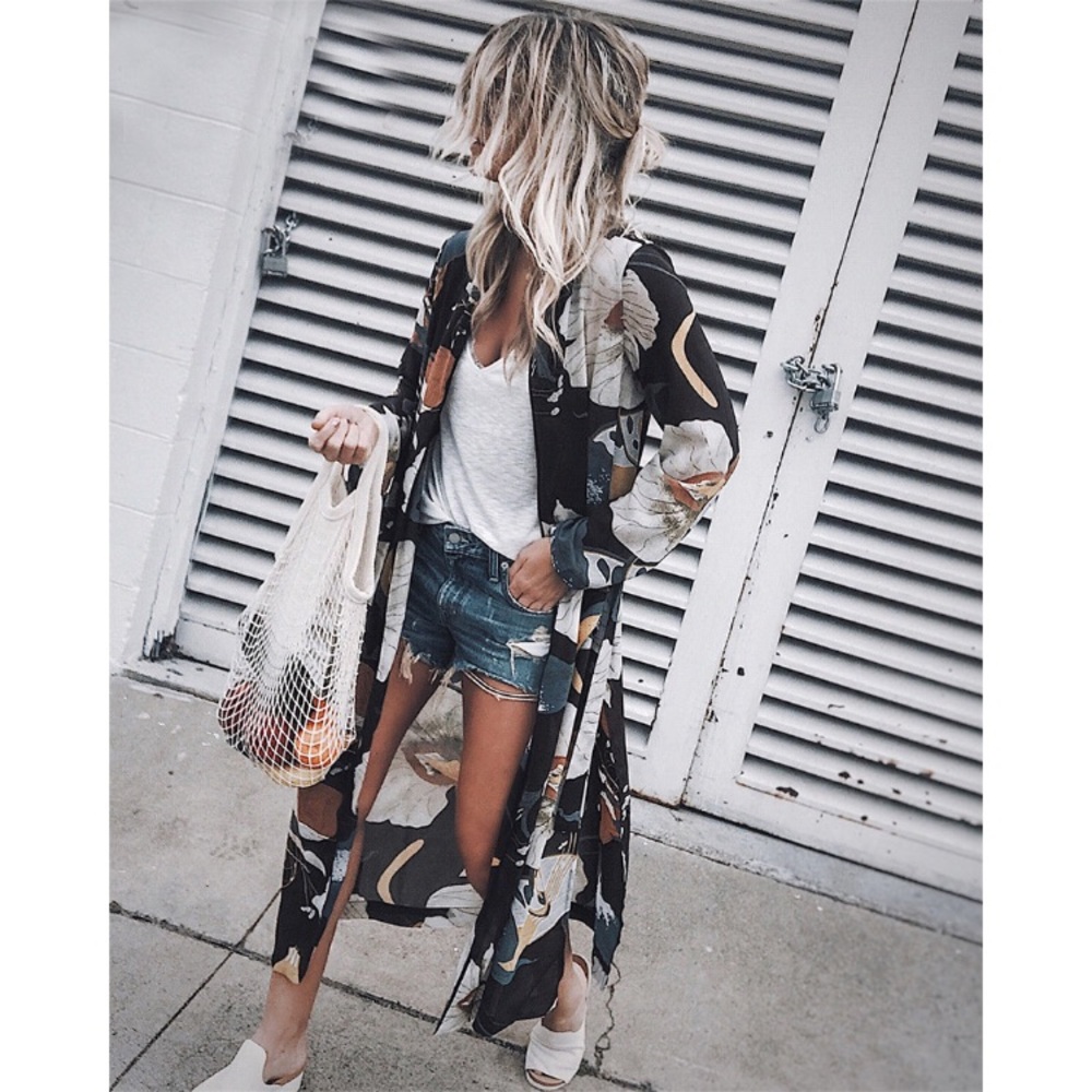 ‼️Restocked Again Floral Cover Up Cardigan‼️ - Picture 3 of 8